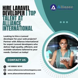 Hire Laravel Developer, Top Talent at Alliance International