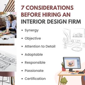 7 Considerations Before Hiring an Interior Design Firm